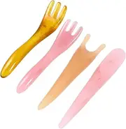 4pcs Gua Sha Scraper Scraping Board Massage Tools for Neck and Back Traditional Chinese Therapy Scraping Plate for Skin Nourishment