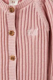 [Cotton On Kids] Cotton On Kids - Organic Knit Long Sleeve Romper - Personalised - Zephyr TEENY ZEPHYR