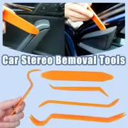 4PCS Car Radio Door Panel Trim Removal Tool Kit Plastic Pry Tools Installer AU