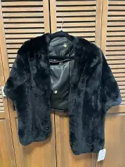 Real Chinchilla Fur Stole New With Tags