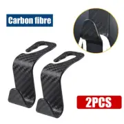 Carbon Fiber Car Back Seat Hooks Headrest Storage Hook Auto Interior Accessories (for: Isuzu)