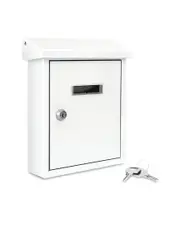SereneLife Indoor/Outdoor Wall Mount Locking Mailbox