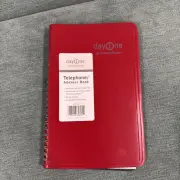 Day One Day 1 Telephone/Address Book - Franklin Covey - Soft Cover - A-Z Tabs