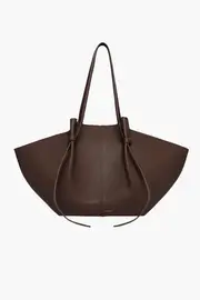 LARGE MOCHI PEBBLE GRAIN LEATHER BAG