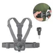 360 Rotation Chest Strap Holder Accessory For DJI Pocket 3/Insta360 One R/X/GO 3