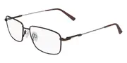 Flexon H6001 210 Men's Glasses Brown Size 55 - Private Health Rebate - Blue Light Block Available