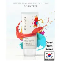 在飛比找蝦皮購物優惠-[Borntree] 保溼防曬霜莓精華防曬霜 SPF50+ 