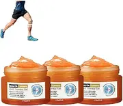 ATTDX Emu Oil Turmeric Joint Therapy Gel, Attdx Emu Oil Turmeric Bone Sooth Gel, Soothing Pain Relief Massage Gels, Effective Soothesfor Back, Neck, Hands, Kneel (3pcs)