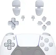 eXtremeRate Replacement Buttons Set for PS5 Controller BDM-030/040/050, DIY Replacement Buttons D-Pad Trigger Buttons Option/Share Button Action Buttons Replacement Part Accessories for PS5 Controller