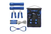 Centra 6-in-1 Resistance Band Dumbbells Exercise Kit Blue