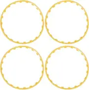 Rim Protector, Y Rim Protector,20In Wheel Rim Protection Circle,Circle Guard Tire Trim Decoration for 2021-2023 (Yellow)