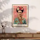 Frida Kahlo Portrait, Frida Kahlos Print, Inspirational Quote Poster Print