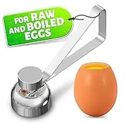 Stainless Steel Egg Topper Cutter Tool - Quail Egg Cutter Egg Shell Breaker Egg Cracker Tool - Egg Opener Topper Cutter Egg Shell Opener And Hard Boiled Egg Peeler Kitchen Gadgets Egg Hammer Touch