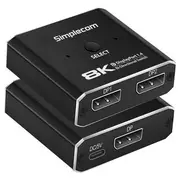 Simplecom CM202 Bi-Directional 2 Way DisplayPort Switch