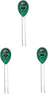 YARNOW Digital Ph Tester for Accurate Moisture Ph and Light Measurement Compact Garden Tool for Healthy Plant Growth No Battery Required for Use
