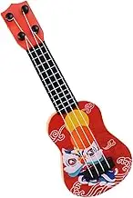 Miniature Guitar Model Boys and Girls Musical Instrument Toy Decor Safe for Mini House Decor