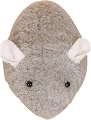Garneck Wind Up Mouse Cat Interactive Plush for Cats Grey Mouse Keeps Cats Active Entertained for Indoor Cat Enrichment for Playtime Fitness