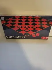 Point Games Checkers Classic Strategy 2-Player Board Game New Sealed Fun Family