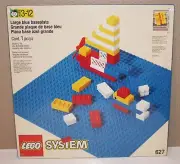 Lego System 627 Large blue baseplate 32 x 32- new/sealed from 1996