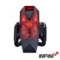 在飛比找momo購物網優惠-【INFINI】I-261R USB充電LED尾燈(車燈/警