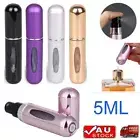 Portable Perfume Atomizer Travel Refillable Bottle Mini Scent Pump Spray 5ml X3