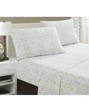 Melange Home T400 Hemstitch Buttercup Sheet Set