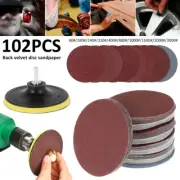 Professional 125mm 80-3000 Grit Sanding Discs Sandpaper Grinding Pad SttcN