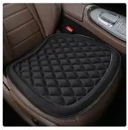 Breathable Car Seat Cushion Driver Seat Cushion with Comfort Memory Foam & Non-Slip Chair Seat Pad Vehicle Auto Seat Protector Black