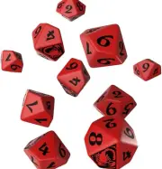 Legend of the Five Rings (L5R) Scorpion Clan Dice (D10) | Q-Workshop