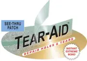 TEAR AID TYPE B - REPAIR PATCHES x 2 *FREE SHIPPING* POOL LINER INFLATABLE FIX