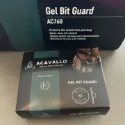 Acavallo Contoured Gel Bit Guards NEW In Box