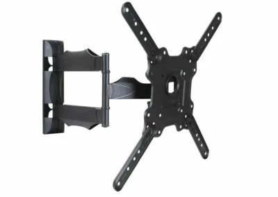 GameMantra Full Motion TV Wall Mount Bracket Swivel Tilt 32 37 40 42 50 52 55...