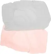 Abaodam Boys Changing Pad Sheet 2 Pieces Newborn Diaper Pad Cover Elastic Reusable