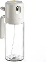 Cooking Oil Dispenser Bottle, 2 in1 Cooking Oil Spray Bottle, Large Capacity Oil Dispenser and Spritzer, Easy to Handle Multifunctional Glass Oil Bottle for Cooking Salad Air Fryer BBQ Baking