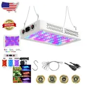 Dual Chip 1000W Full Spectrum LED Grow Light - Grow Veggies & Flowers -Round