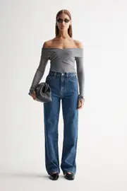 Layla Top Charcoal Marle Size 14 | Elka Collective