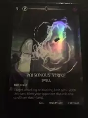 Argent Saga - Poisonous Strike (FULL ART FOIL) - NM - CHEAPEST NM ON EBAY!!!