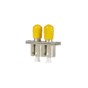 LC-ST OS2 / OS1 Singlemode Through Coupler / Adaptor DUPLEX