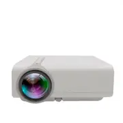 1080P Wireless Screen Mirroring Projector - Small Led - White