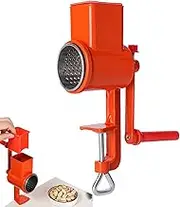 Grain Mill, Cheese Grater, Rotating Hand Mill, Home Kitchen Mill, Portable Mill for Cereals, Corn, Nuts, Oats, Spices, Pepper