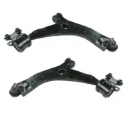 Pair Set of 2 Front Lower Control Arms & Ball Joints Mevotech For Mazda 3 Turbo (for: Mazda)