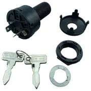 Golf Cart Precedent Ignition Switch and Key for Club Car 2004-Up Electric Golf Cart 102508601 Black