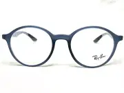 NEW Ray Ban RB8904 5262 Mens Blue & Black Carbon Fiber Eyeglasses Frames 50/20