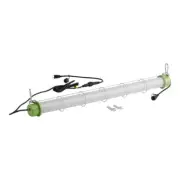 PowerSmith 9,600 Lumen 44 7/16" Weatherproof Linkable Jobsite LED Tube Light