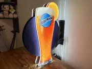 BLUE MOON BEER DOUBLE SIDED LED SIGN MAN CAVE GARAGE DECOR LIGHT WITH TIMER