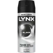 LYNX Antiperspirant Aerosol Black 165mL