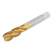 M16 x 1.5 High Speed Steel Titanium Plated Machine Spiral Flute Thread Tap