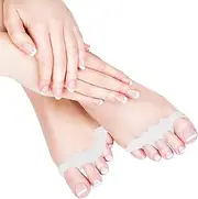 Comfort Toe Orthopedic Bunion Corrector Spacer & Gel Spreader: Advanced Precision Relief, Alignment Support, and Enhanced Comfort Technology for Bunions and Toe Alignment (1-Pair)