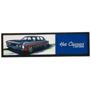 Silver Ford XW Bar Runner Mat 88x24cm