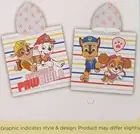 NEW Licensed Kids PAW PATROL CHASE SKYE Hooded Pool Beach Bath Towel 100% COTTON